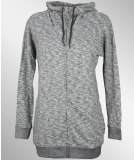 Volcom Lived In Long Zip Hoodie Charcoal Heather