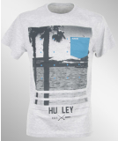 Hurley NOT GOIN OUT POCKET TEE heather grey