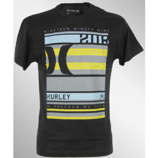 Hurley BLOCKED WARP SPORT T-Shirt black L