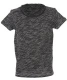 Shisha DROE Teeshirt black melange XL