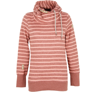 Ragwear Beat Stripes Sweatshirt Pullover Pink