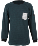 Shisha Wellig Sweater Pullover Forrest Green Ash S