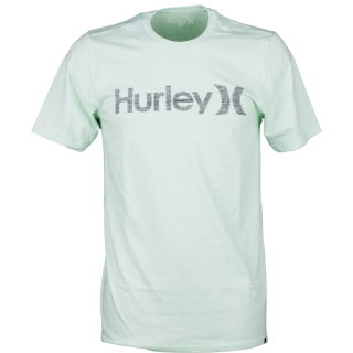 Hurley One & Only Push Through T-Shirt Heather Bermuda Green