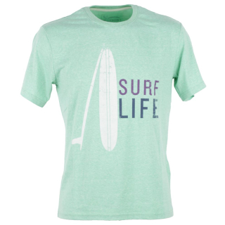 Oxbow Tegalen T-Shirt Herren Surf Shirt Almond Grün