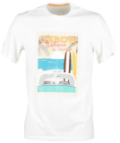 Oxbow Tabaru T-Shirt Herren Surf Shirt Sel Beige