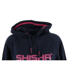 Shisha Classic Hooded Girls Pullover Navy Pink XL