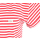 Shisha Ringel Teeshirt-Dress Damen Kleid Red White Striped
