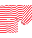 Shisha Ringel Teeshirt-Dress Damen Kleid Red White Striped S