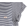 Shisha Snöören Teeshirt-Dress Damen Kleid Navy Ash Striped