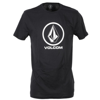 Volcom Crisp Basic Herren T-Shirt Black schwarz
