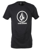 Volcom Crisp Basic Herren T-Shirt Black schwarz S