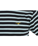 Cleptomanicx Classic Stripe 2 T-Shirt Basic Tee Black schwarz