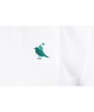 Cleptomanicx Gull Rider T-Shirt Basic Tee White weiß