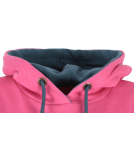 Shisha 90s-Tied Hooded Pullover Stargazar Pink Flambe L