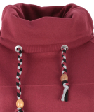 Shisha Kroon Hooded Pullover Cabernet Red
