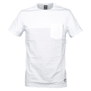 Iriedaily Tahiti Tee Pocket T-Shirt White Mel.