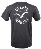 Cleptomanicx Game T-Shirt Basic Phantom Black