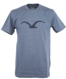 Cleptomanicx Mowe T-Shirt Basic Heather Blue Dark Navy XL