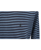Volcom Uperstand Stripe Swt Strickpullover Sweater Navy