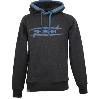 Shisha Borager Hooded Pullover Anthracite Blue XL