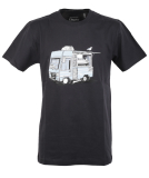 Cleptomanicx Ice Cream Truck T-Shirt Phantom Black