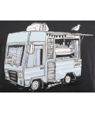 Cleptomanicx Ice Cream Truck T-Shirt Phantom Black M