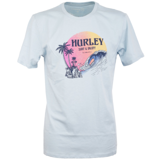 Hurley Beachside T-Shirt Light Armory Blue