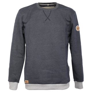 Noorlys Pontus Sweater Pullover Marine Striped Ash M