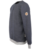 Noorlys Pontus Sweater Pullover Marine Striped Ash M
