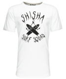 Shisha Scrream T-Shirt Surf Logo White S