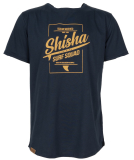 Shisha Octo T-Shirt Surf Logo Navy