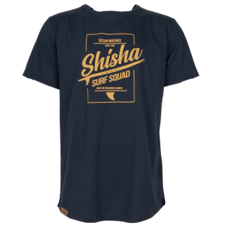 Shisha Octo T-Shirt Surf Logo Navy L