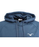 Cleptomanicx That is That Hooded Pullover Blue Wing