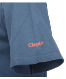 Cleptomanicx Möwe T-Shirt Basic Blue Wing