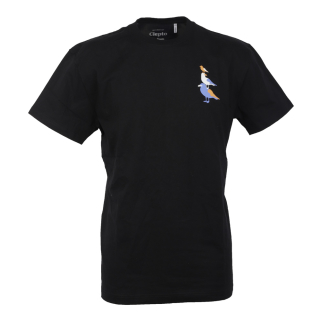 Cleptomanicx Bremen Gulls T-Shirt Black