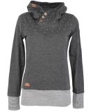 Ragwear Lucie Sweatshirt Hoody Pullover Dark Grey S