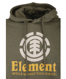 Element Vertical Hood Pullover Army