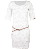 Ragwear Tanya Flowers Kleid White XL
