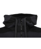 Cleptomanicx Hooded Stripe Pullover Blue Graphite