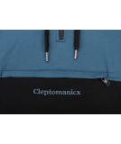 Cleptomanicx Hooded Block Pullover Black S