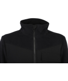 Cleptomanicx Fisher Fleece All Season Jacket Black schwarz