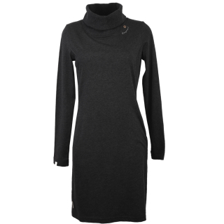 Ragwear Plena Organic Dress Kleid Dark Grey XL