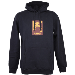 Cleptomanicx Ahoi Hoodie Pullover Sky Captain