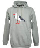 Cleptomanicx OG Gull Hooded Pullover Heather Ice Green M