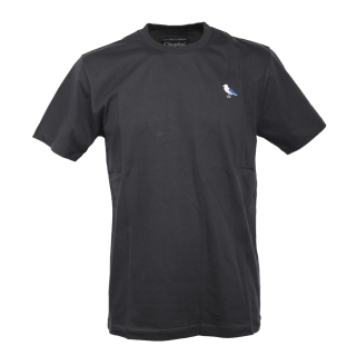 Cleptomanicx Embro Gull T-Shirt Blue Graphite