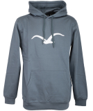 Cleptomanicx Möwe Hooded Pullover Blue Mirage