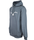 Cleptomanicx Möwe Hooded Pullover Blue Mirage