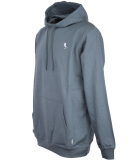Cleptomanicx Embro Gull 2 Hoodie Pullover Blue Mirage